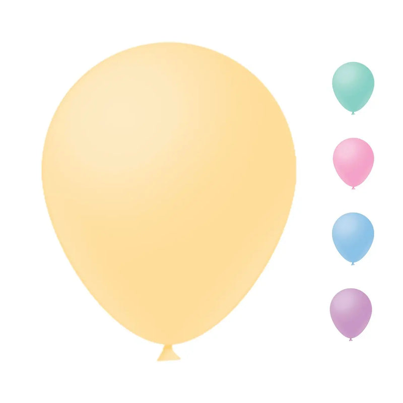 Kit com 50 Balões de Látex Liso
