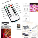 RGB 3×3M Cortina de led luz USB controle remoto