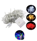 Cordão de Luz Natalina 9m Pisca Pisca com 100 LED e 8 Funções