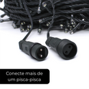 Fio De Fada 100m 1000 Leds Natal + Controle 8 Funções Bivolt