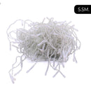 Cortina de Pisca Pisca estilo Cascata 5,5m 200 LEDs Resistentes a Água