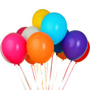 Kit com 50 Balões de Látex Liso