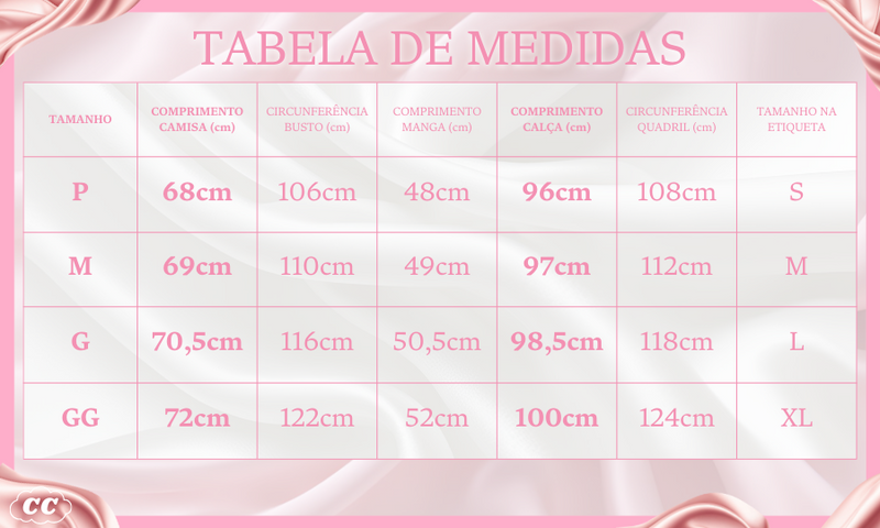 Conjunto Roupão e Calça em Seda Gelo Premium Pijama Feminino Blissfu