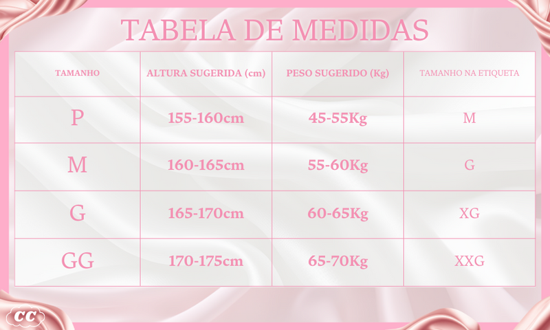 Pijama Feminino CuteVelvet Conjunto 3 Peças Com Calça, Camisa e Shorts Confortáveis em Veludo Cotelê