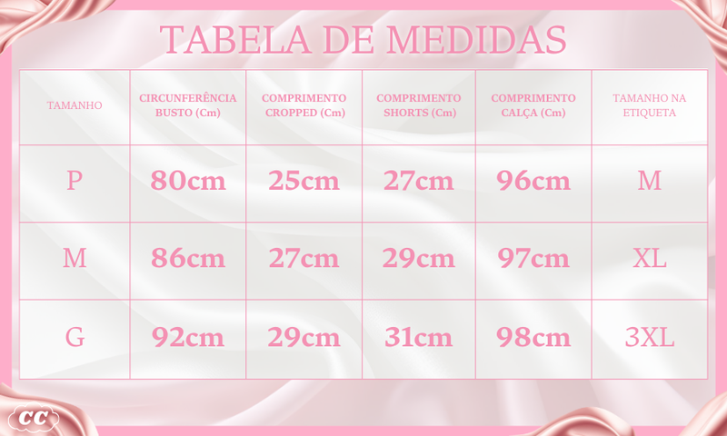 Pijama Feminino StellarSlumber - Conjunto 3 Peças, Calça, Shorts e Cropped | Macio, Leve e Super Confortável