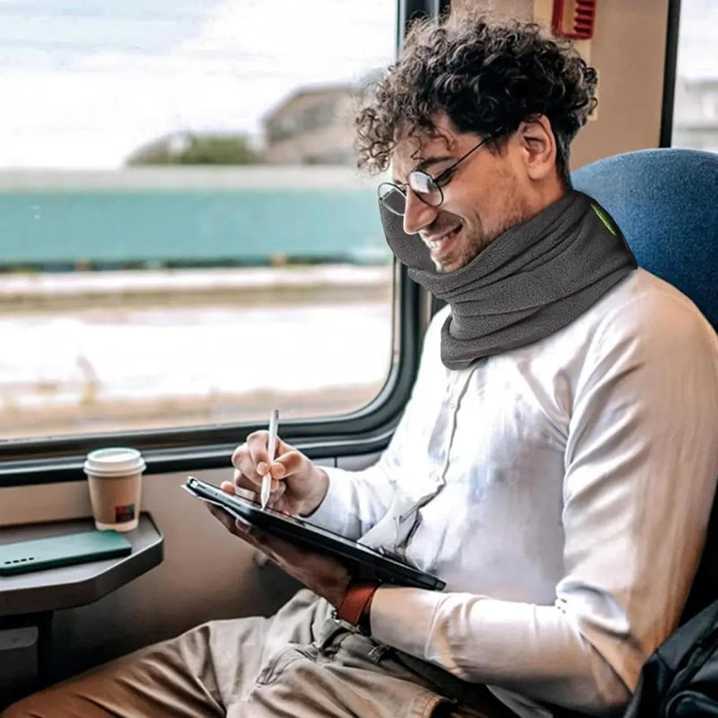 Travesseiro de Pescoço estilo Cachecol de Viagem Pillow