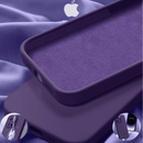 Capinha de Celular para Iphone Case Matte em Silicone e Microfibra