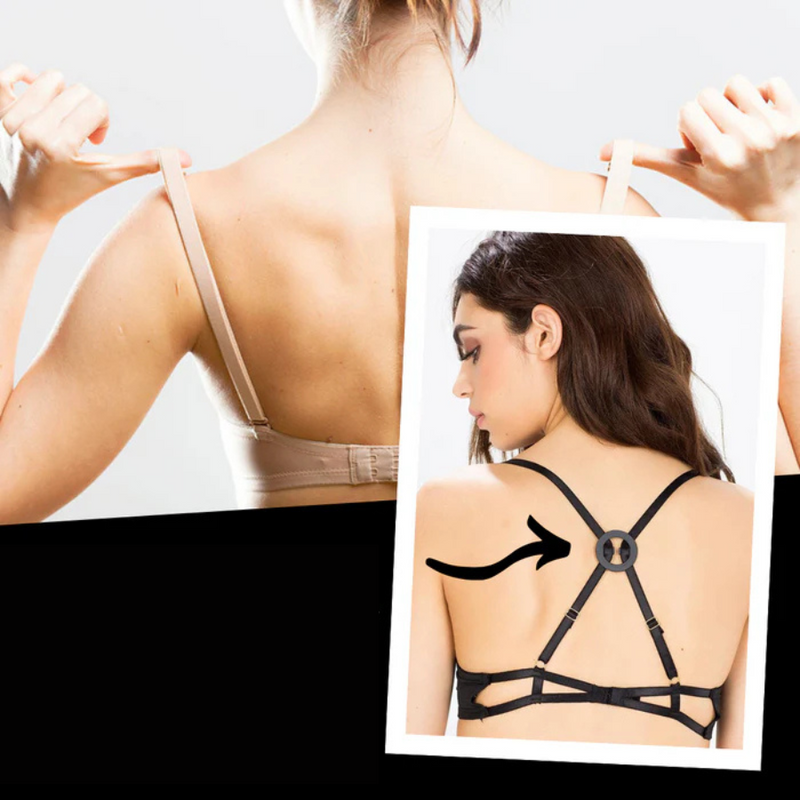 Kit com 6 Clips Ajustadores de Alças para Sutiãs Little Secret