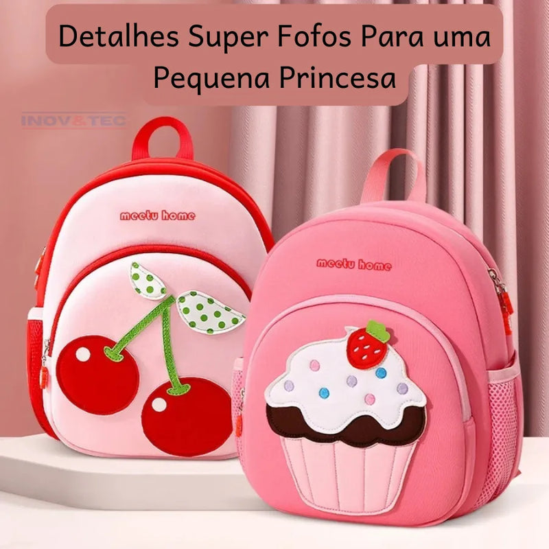 Mochila Infantil Doce Princesa - Sua Pequena Princesa Merece Essa Mochila