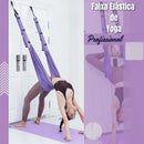 Faixa Elástica de Yoga para Alivio de Dores Nas Costas e Alongamento ZenFLEX