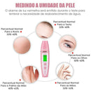 Analisador De Pele Digital Bioimpedância Oleosidade e Umidade