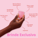 Calcinha Absorvente Protetora CarePlus® + Coletor Menstrual de Brinde [Leve 5 Pague 4]