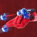 Luva Lança Teia com até 15 Projéteis + Alvo para Crianças do Homem Aranha Super Strike