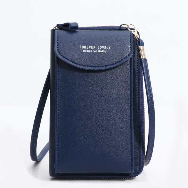 Carteira Crossbody Feminina Chic Elegance - Praticidade com Estilo