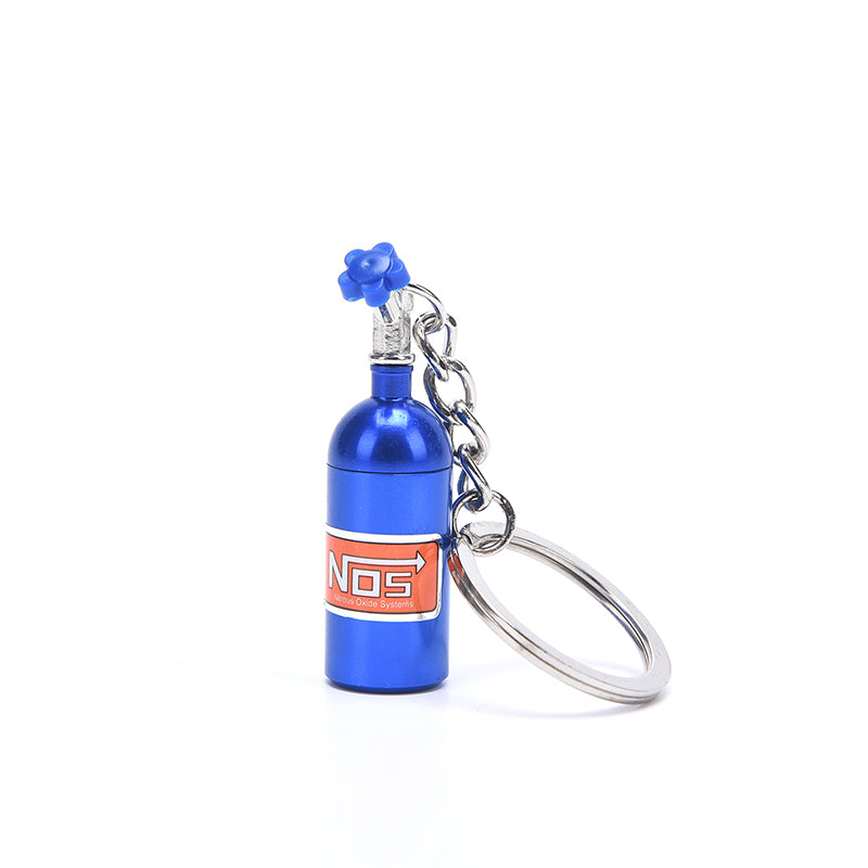 Chaveiro com Mini Frasco de Óxido Nitroso - Presente Único para Amantes de Carros!