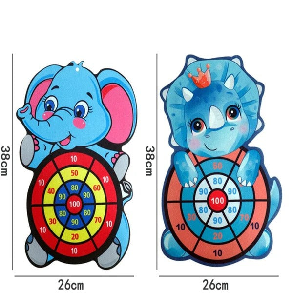 Kit Lançador com 11 Projeteis e Alvo + Gancho Autoadesivo em Velcro SUPER STRIKE