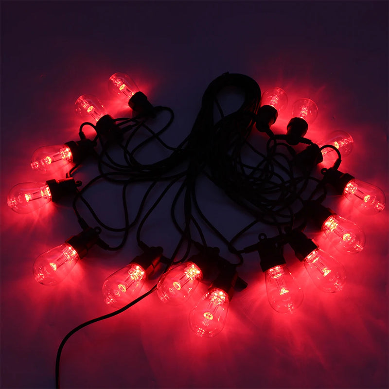 Corda com Luzes de 20 LEDs RGB e Controle por Aplicativo Bluetooth