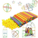 Kit com 800 Peças e Maleta de Brinquedo Infantil para Diversas Construções Criativas MAGIC MUNDO