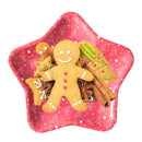 Bandeja Decorativa Natalina em Formato de Estrela
