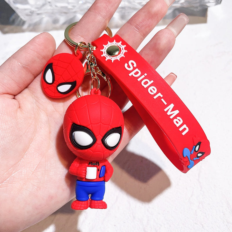Chaveiro Super Heroes em Silicone Marvel DC Quality