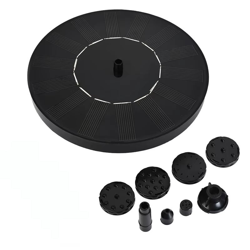 Fonte para Passáros Movido a Energia Solar e Bateria Interna