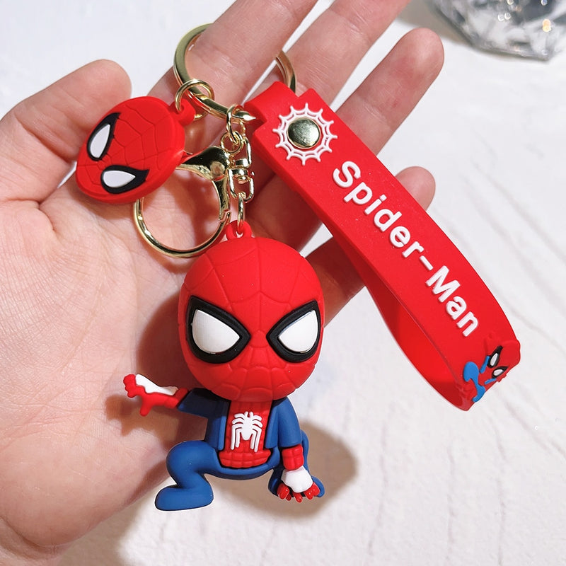 Chaveiro Super Heroes em Silicone Marvel DC Quality
