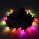 Corda com Luzes de 20 LEDs RGB e Controle por Aplicativo Bluetooth