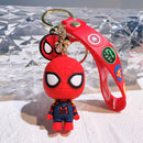 Chaveiro Super Heroes em Silicone Marvel DC Quality