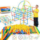 Kit com 800 Peças e Maleta de Brinquedo Infantil para Diversas Construções Criativas MAGIC MUNDO