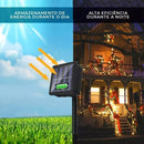 Luzes de fada solares LED para exteriores 22 m