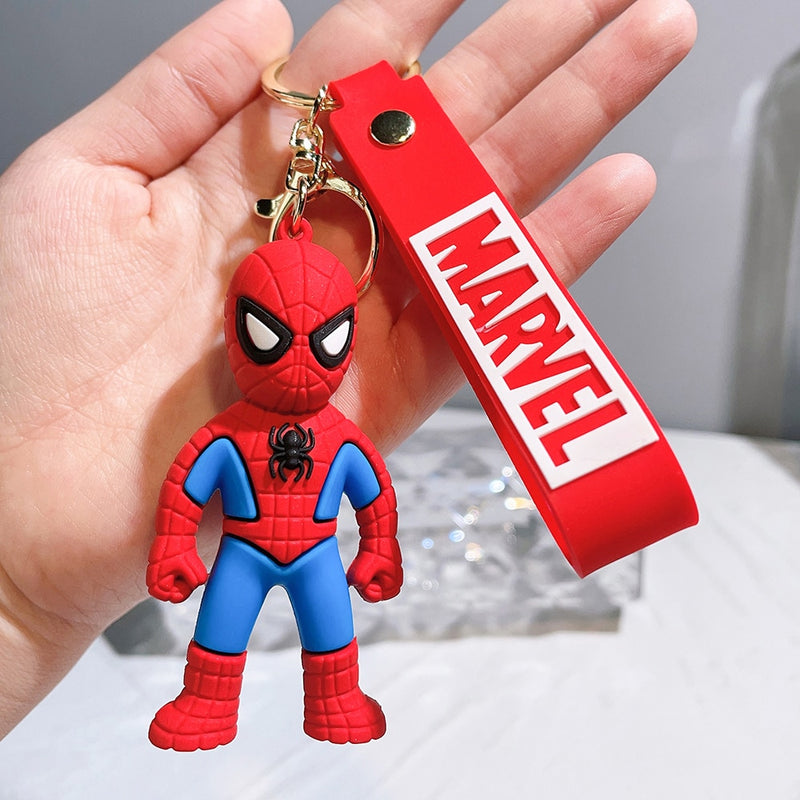 Chaveiro Super Heroes em Silicone Marvel DC Quality