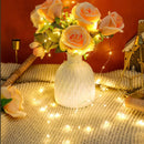 Kit 10 Cordas 2m com 20 Luzes LED de Fadas a Pilhas para Decoração