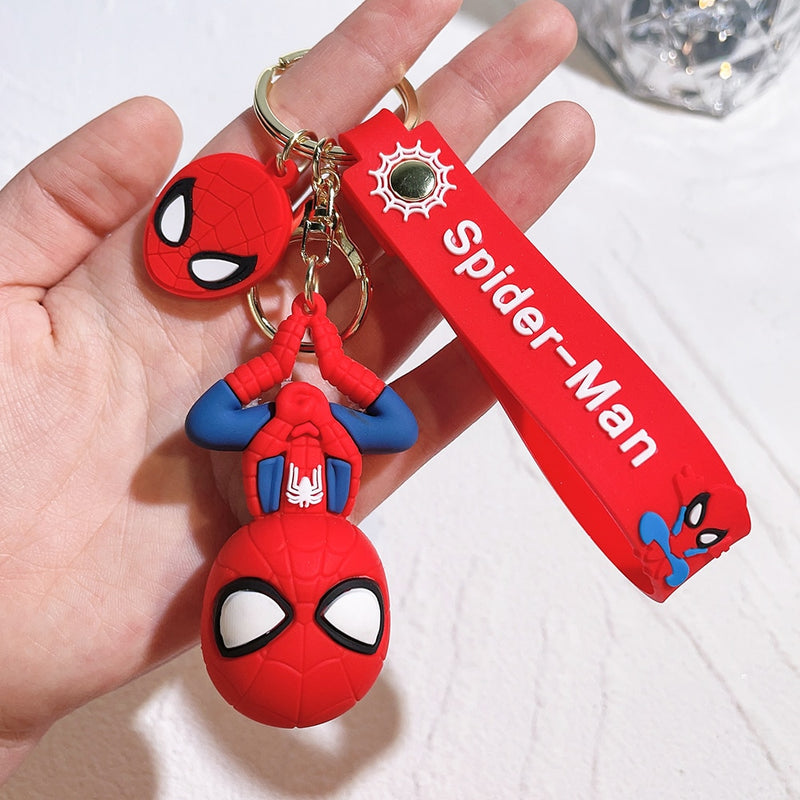 Chaveiro Super Heroes em Silicone Marvel DC Quality