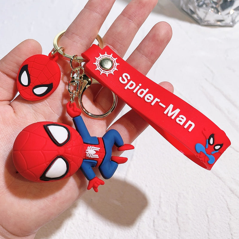 Chaveiro Super Heroes em Silicone Marvel DC Quality