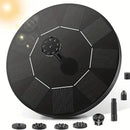 Fonte para Passáros Movido a Energia Solar e Bateria Interna