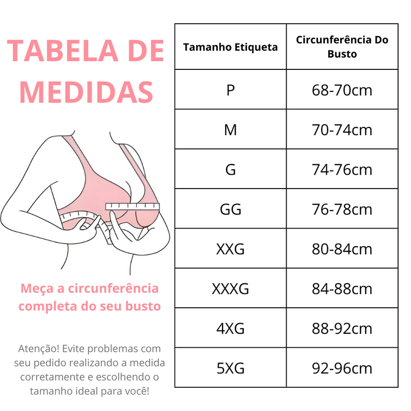 Sutiã De Sustentação Ajustável Com Corretor Postural UperBreast [COMPRE 1 LEVE 2]