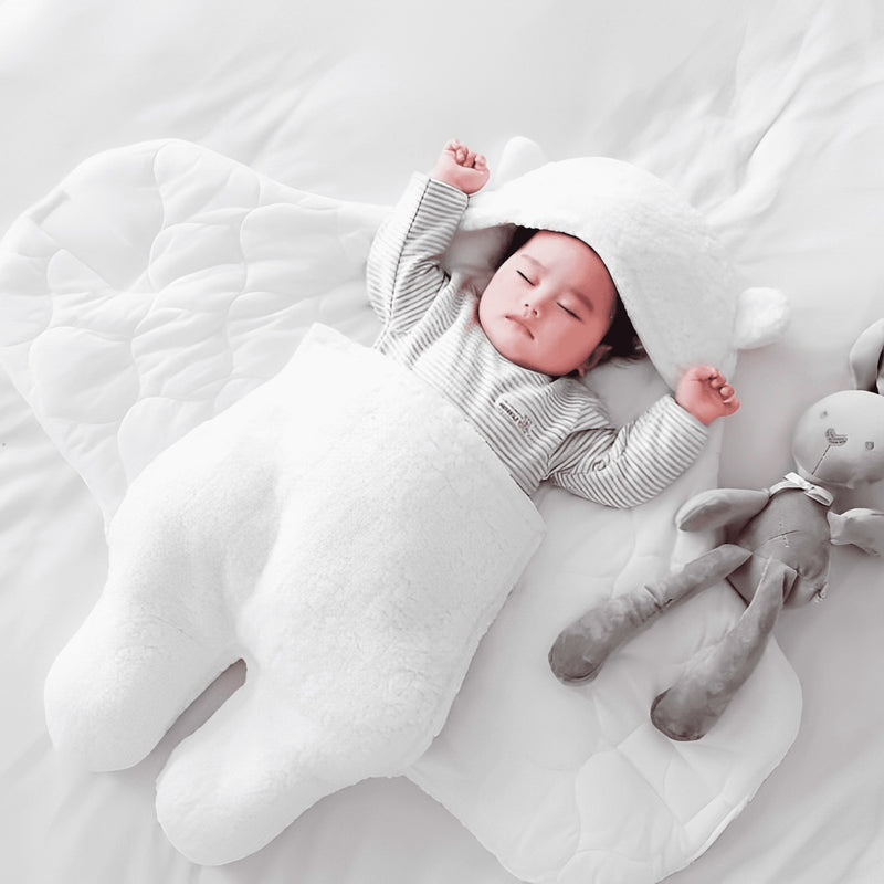 Saco de Dormir para Bebês em Pelúcia com Capuz Ursinho Dorminhoco [0 a 9 meses]