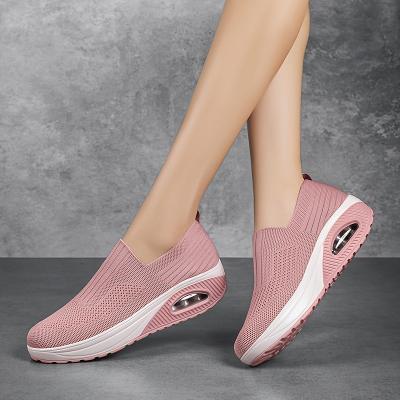 Tênis Ortopédico em Tecido Mesh Super Macio e Amortecimento AIRConfort SlipOn Motion