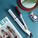 Chapinha 2 em 1 Seca e Alisa Profissional Cerâmica Turmalina Giratória StylerHair