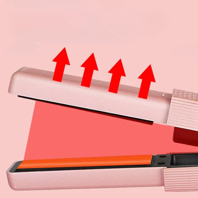 Chapinha Alisadora de Cabelo Portátil de Cerâmica Sem Fio e Recarregável PortAlise