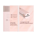 Chapinha Alisadora de Cabelo Portátil de Cerâmica Sem Fio e Recarregável PortAlise