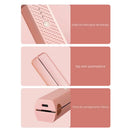 Chapinha Alisadora de Cabelo Portátil de Cerâmica Sem Fio e Recarregável PortAlise