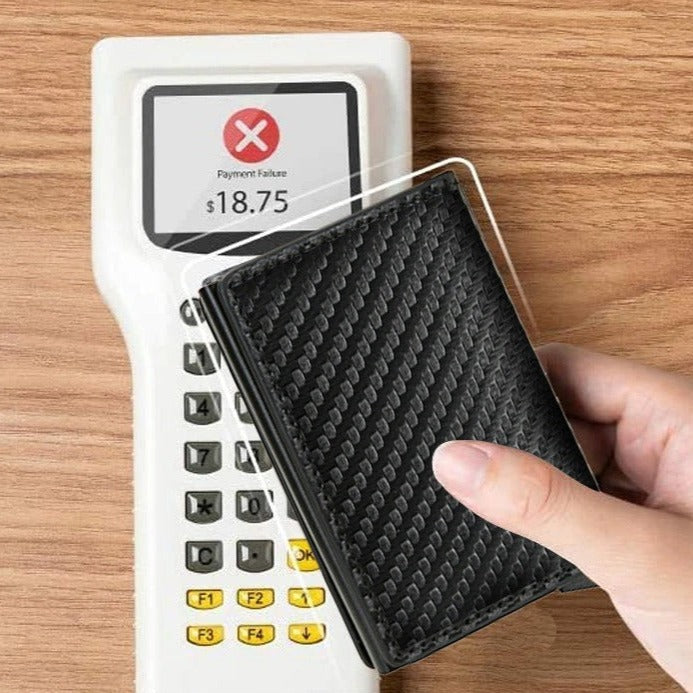 Carteira Porta cartões com Tecnologia Anti Furto e Design Moderno SlimPro