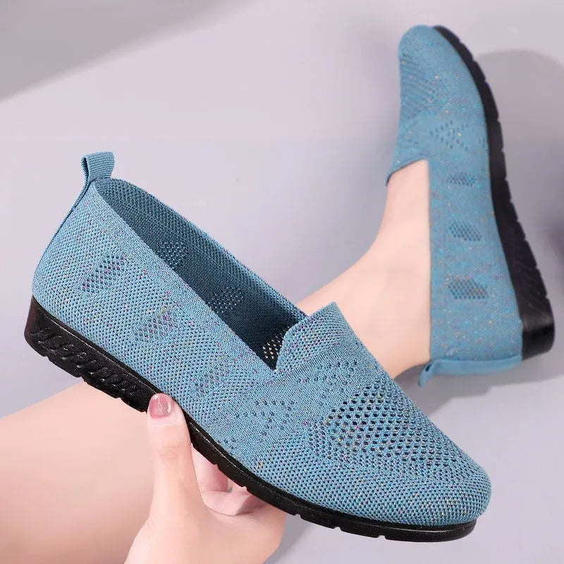 Sapatilha Feminina Anatômica em Fibra Mesh e Respirável CelestialSway