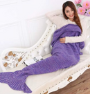 Cobertor Feito a Mão de Cauda de Sereia