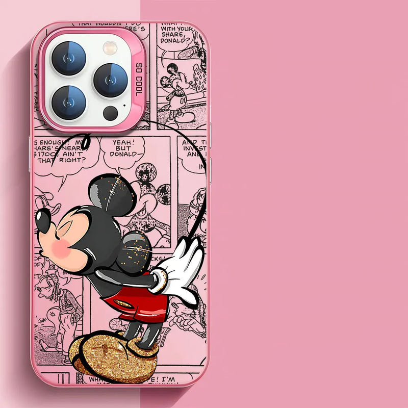 Capinha Iphone para Casal Mickey e Minnie - Case de Alta Proteção e Resistência