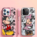 Capinha Iphone da Disney Mickey e Minnie - Case de Alta do Proteção e Resistência