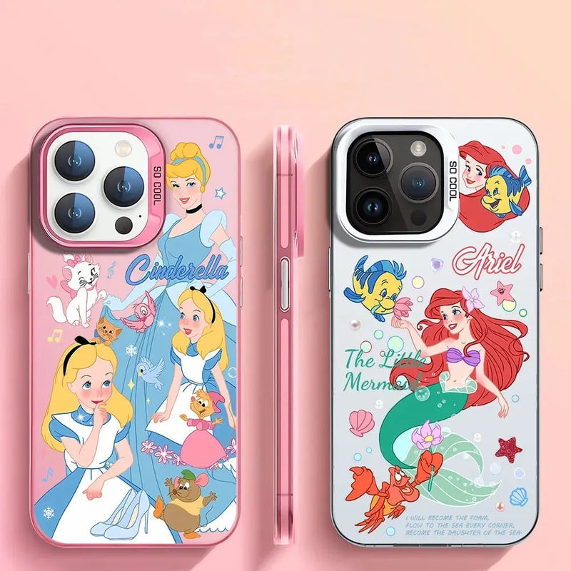 Capinha Iphone Princesas da Disney - Case de Alta Proteção e Resistência