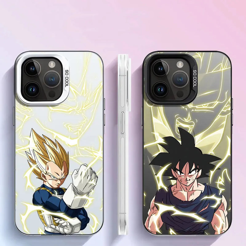 Capinha Iphone Dragon Ball Raios - Case de Ata Proteção e Resistência