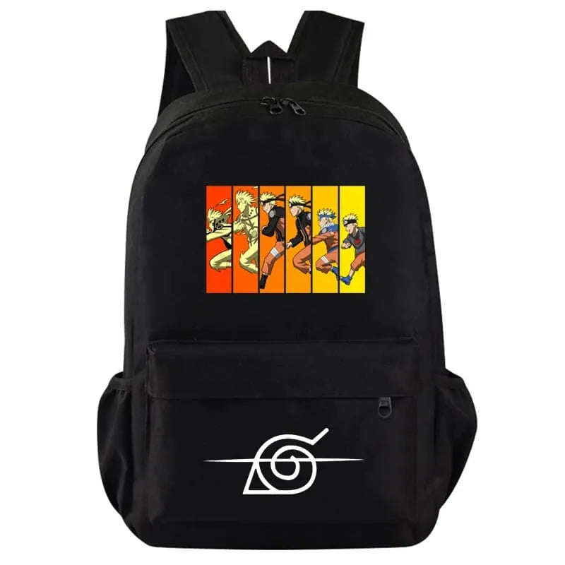 Mochila Escolar Infantil Anime Naruto